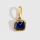 Birthstone Block Charm