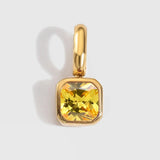 Birthstone Block Charm