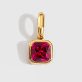 Birthstone Block Charm