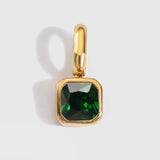 Birthstone Block Charm