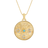 Circle of Life Diamond Multi Initial Necklace