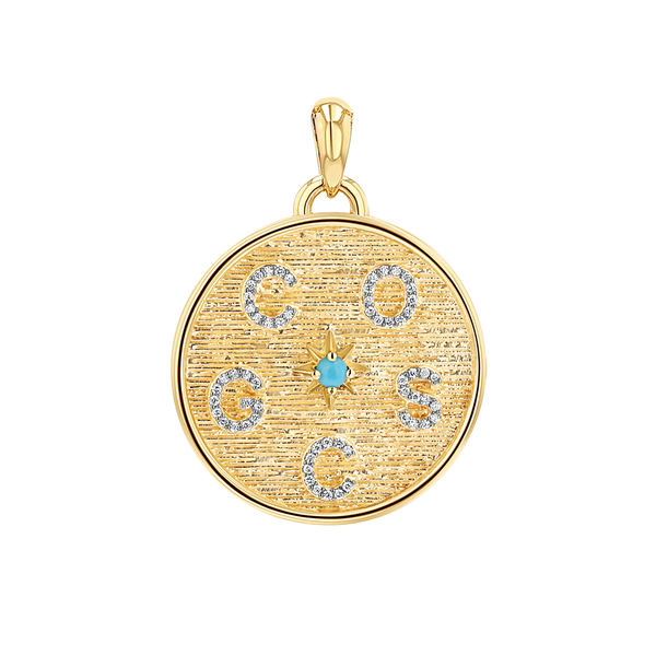 Circle of Life Diamond Multi Initial Charm