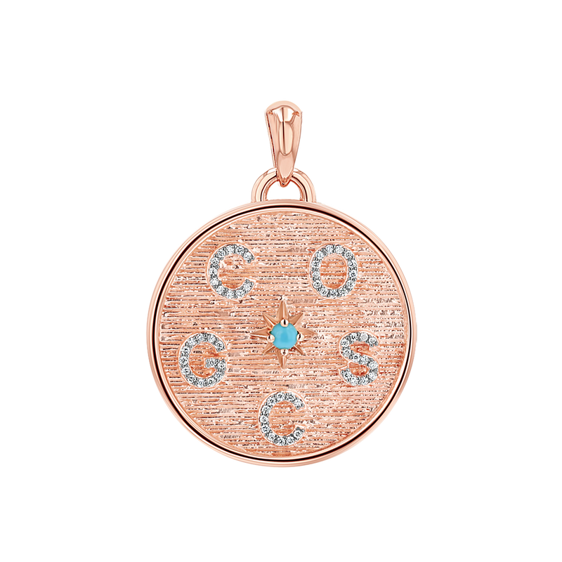 Circle of Life Diamond Multi Initial Charm