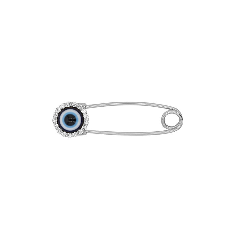 Evil Eye Charm Pin